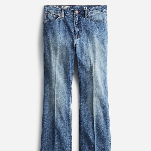 J. Crew Denim - Full-length demi-boot jean in Emporio wash